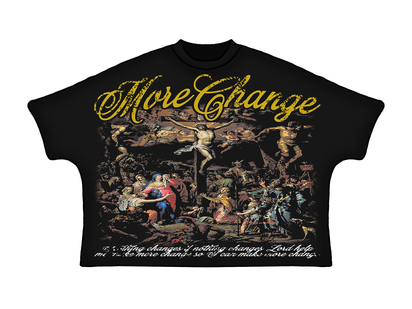 Black More Change Tee